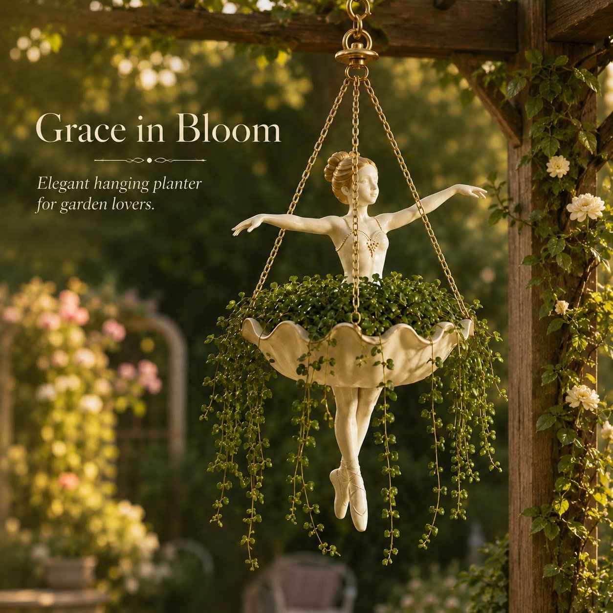 Ballet Dancer Planter – Romance &Elegance for Your Garden 🩰🌸