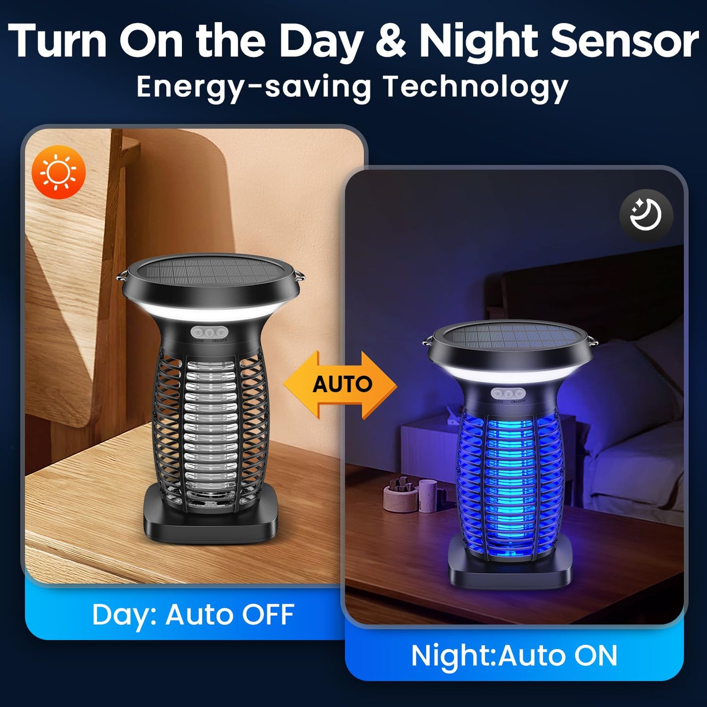 Solar Bug Zapper 🦟🔋🌙