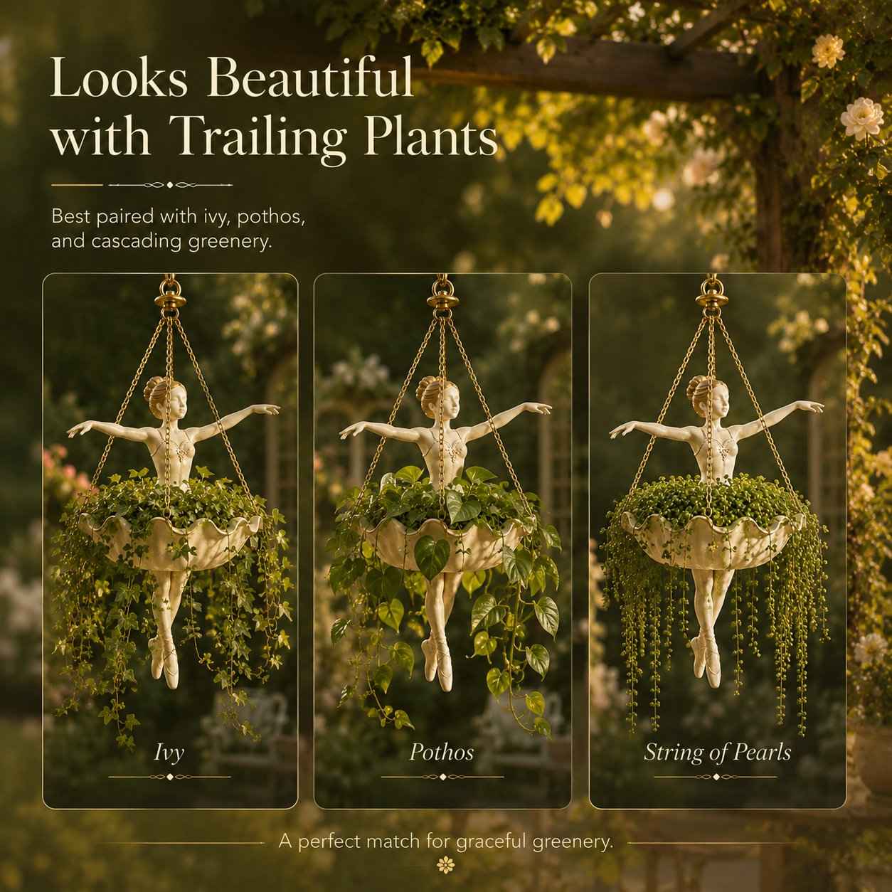 Ballet Dancer Planter – Romance &Elegance for Your Garden 🩰🌸