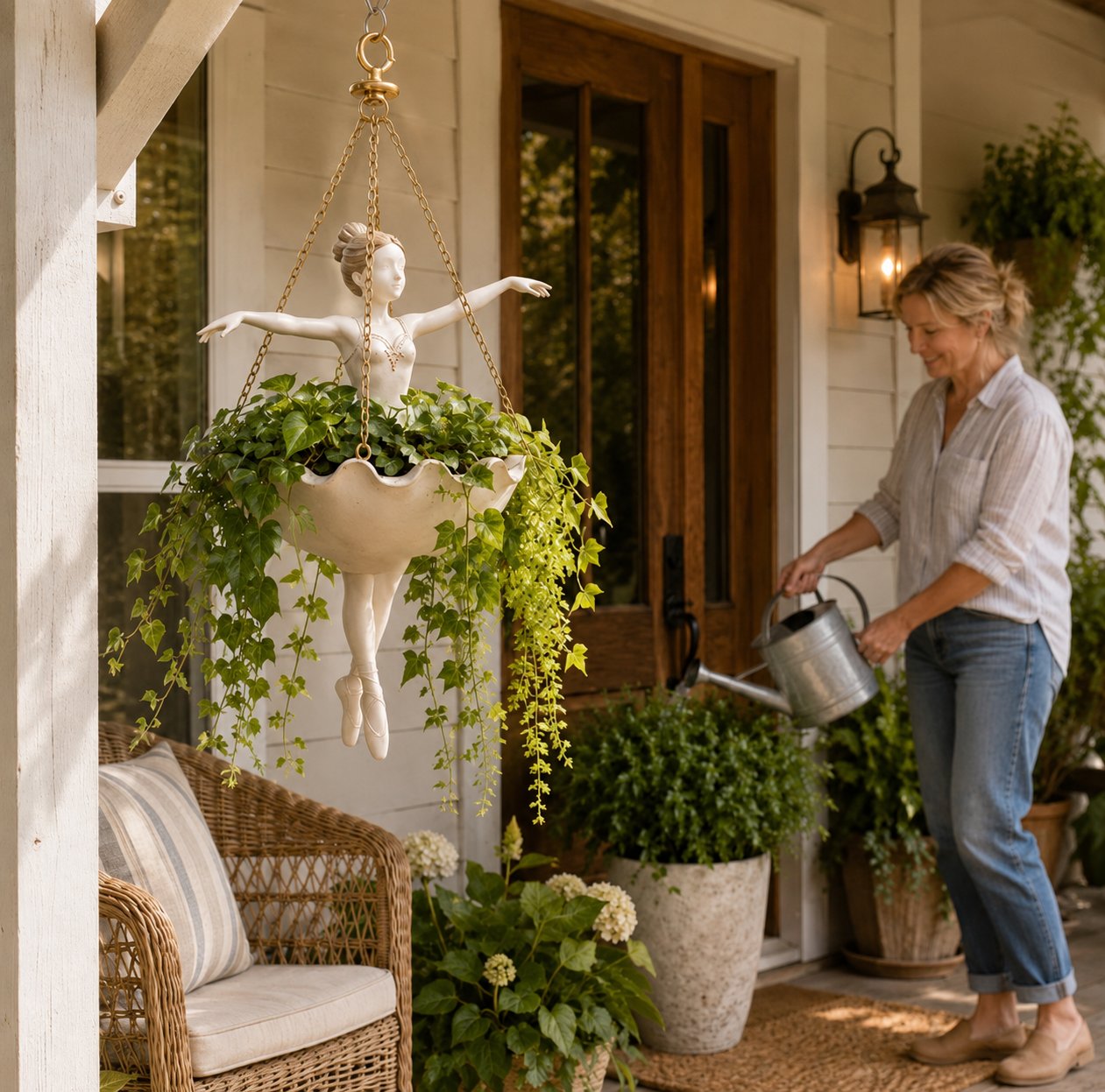 Ballet Dancer Planter – Romance &Elegance for Your Garden 🩰🌸