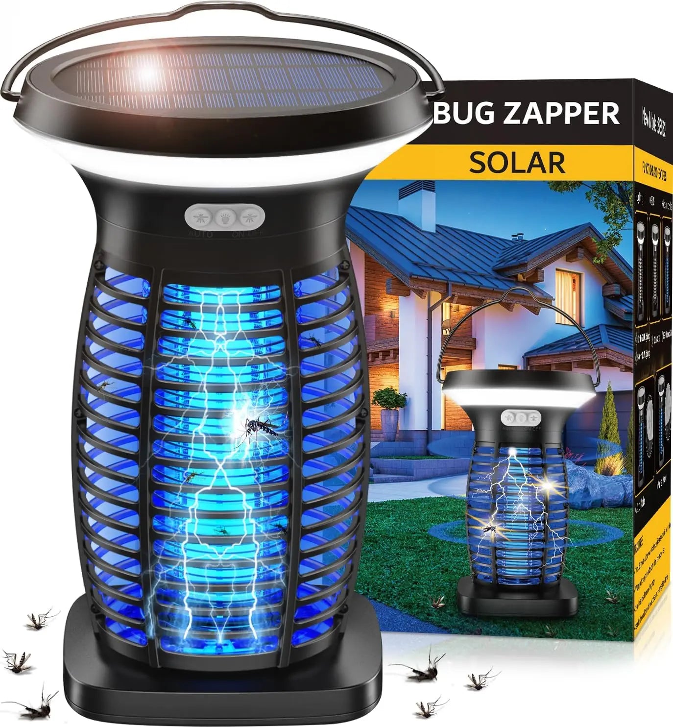 Solar Bug Zapper 🦟🔋🌙