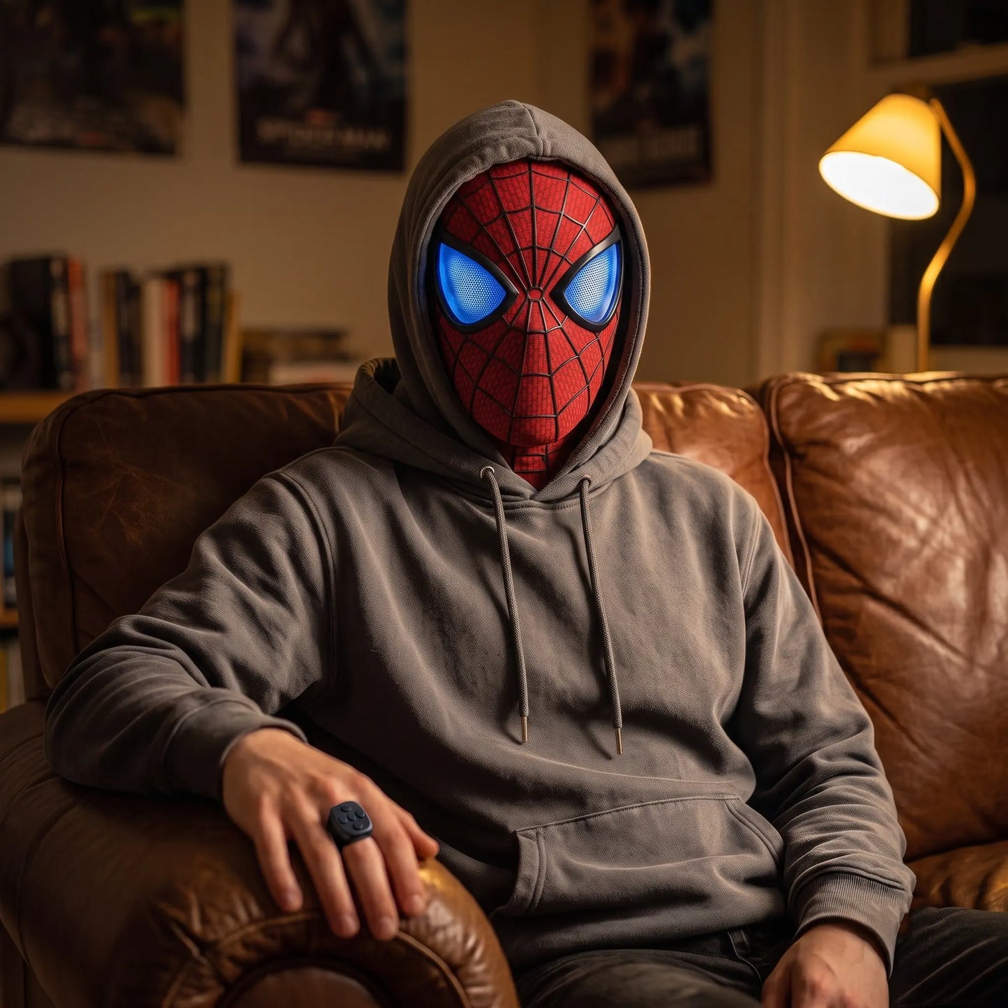 Officially Licensed Marvel Spider-Man LED Mask🕷️🎭✨
