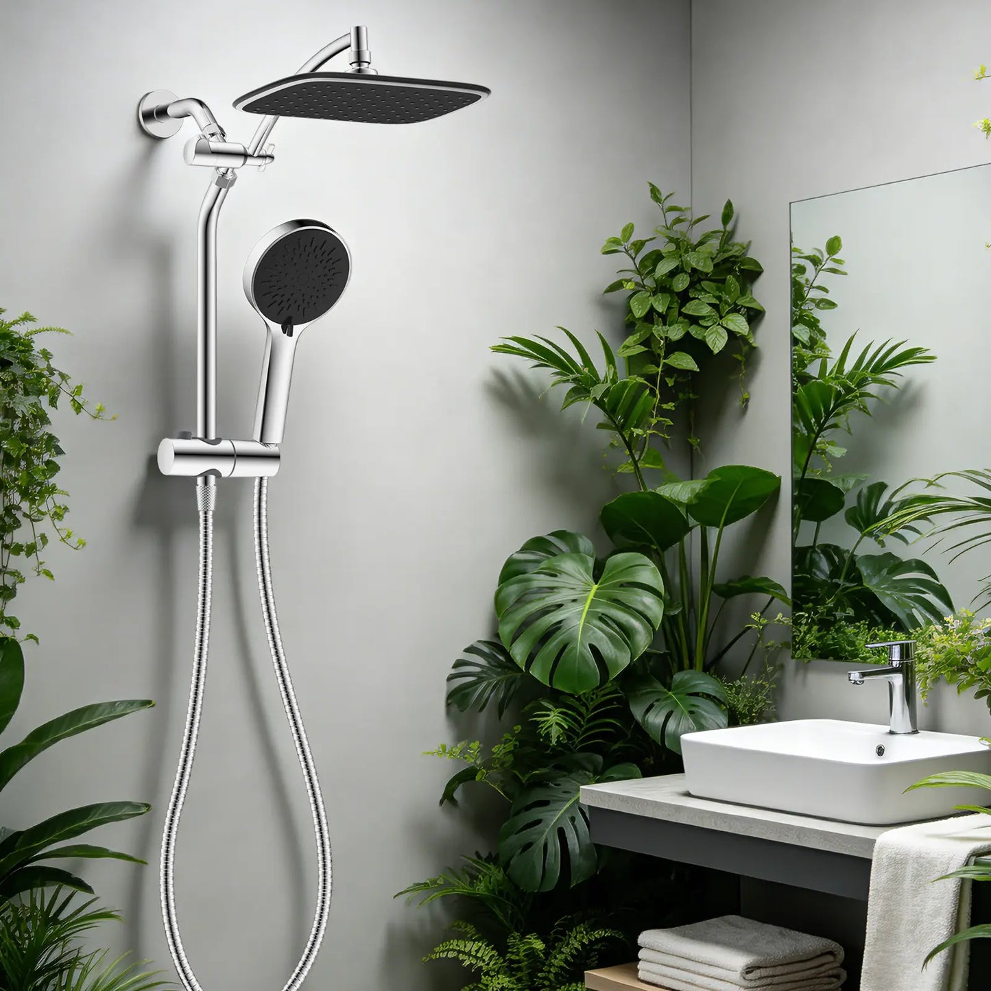 Upgraded 10" Shower Head Combo 🚿✨