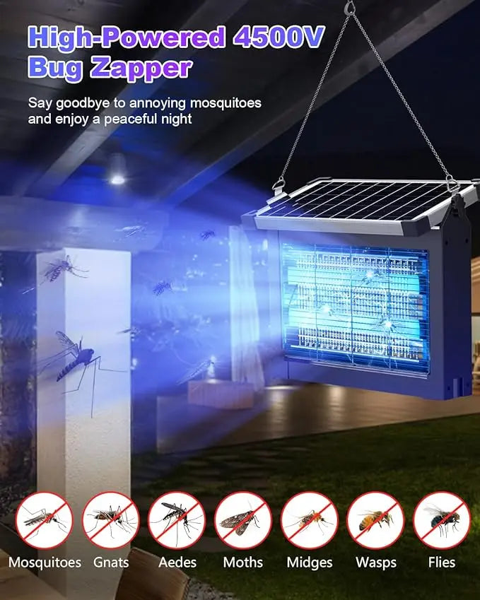 Solar Bug Zapper 🦟🔋🌙