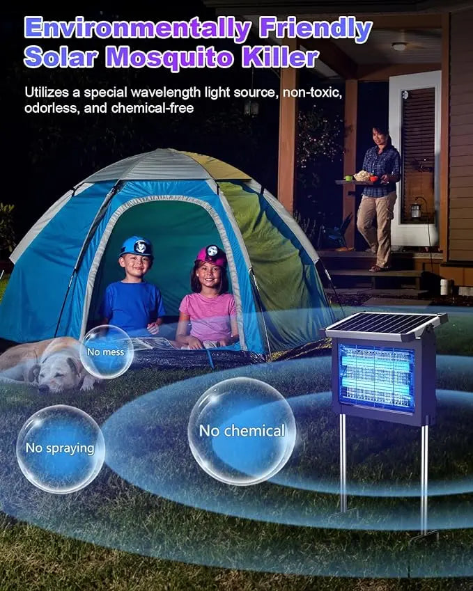 Solar Bug Zapper 🦟🔋🌙