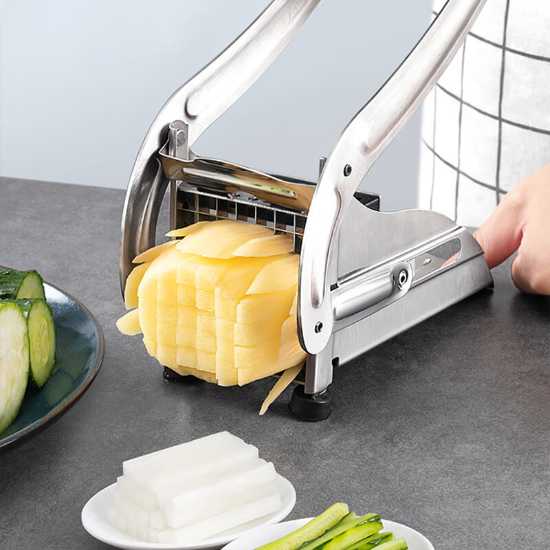 🛍️ 50% Off – Versatile Vegetable Cutter – for Potatoes, Cucumbers & More – Even Sticks, Easy & Safe to Use 🍟