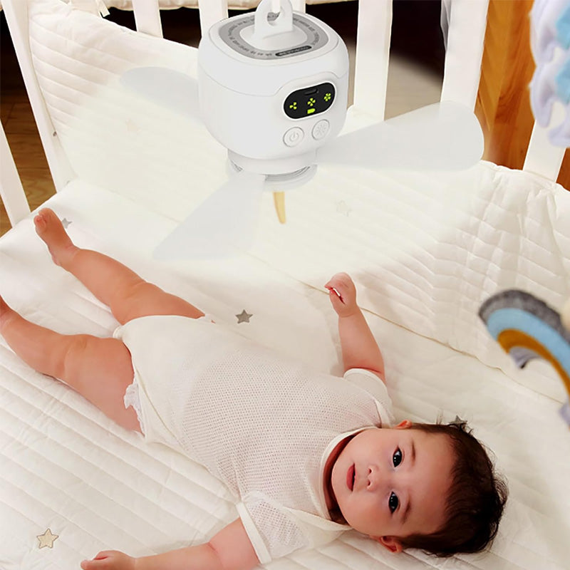 ⏰ Limited-time offer: 50% OFF a rechargeable ceiling fan with LED lights! 🌬️✨