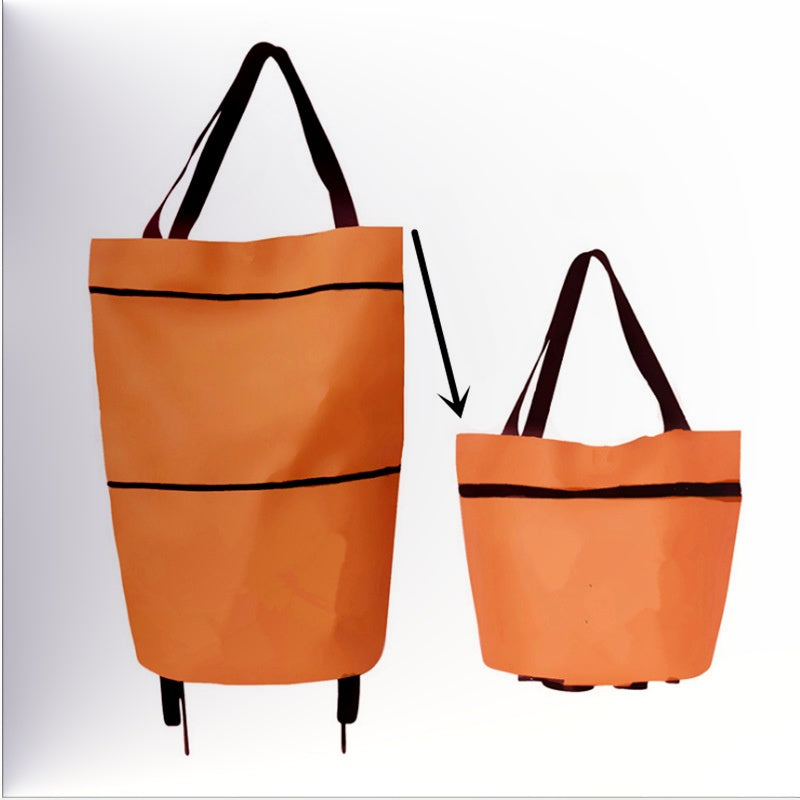 📢📢50% OFF !! ⏰2-in-1 Foldable Shopping Cart