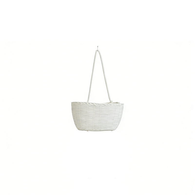 🧺 Wall-Hanging Storage Organizer – 3-Tier, Boho Style, Space-Saving 🏡