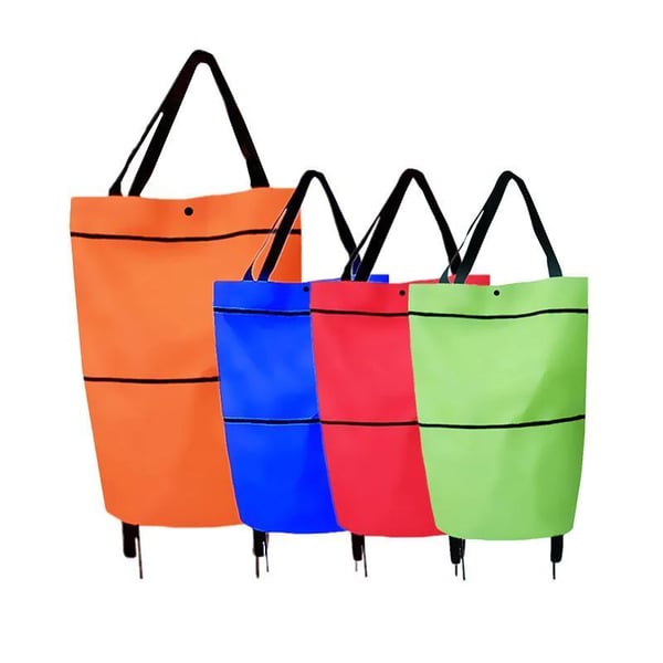 📢📢50% OFF !! ⏰2-in-1 Foldable Shopping Cart