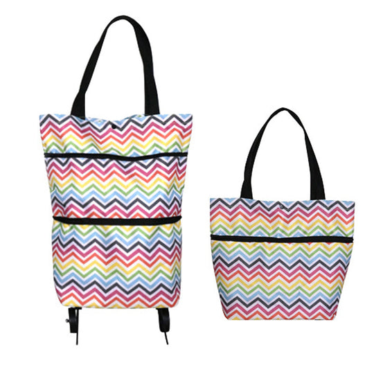 📢📢50% OFF !! ⏰2-in-1 Foldable Shopping Cart