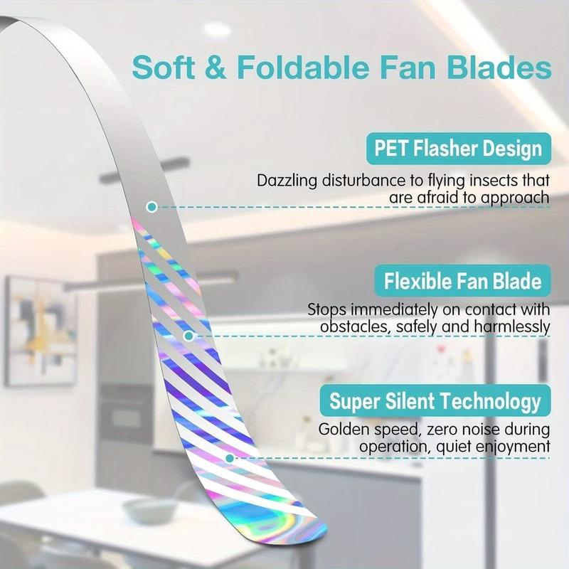 📢📢50% OFF !! ⏰Smart Fly Repellent Fan – USB/battery powered, silent, portable – bug-free zone anywhere. 🏡✅